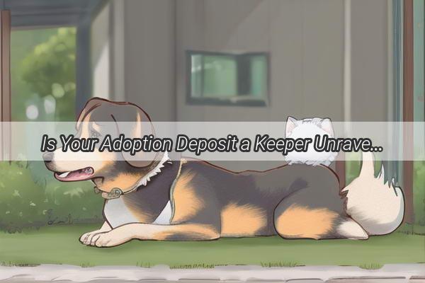 Is Your Adoption Deposit a Keeper Unraveling the Mystery of Refundable Doggy Deposits